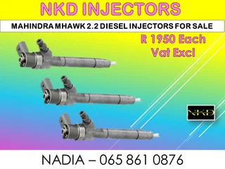 Mahindra Mhawk Diesel Injectors For Sale On Exchange Or To Recon
