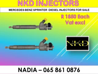 Mercedes Benz Sprinter Diesel Injectors For Sale On Exchange  With 6 Months Warranty