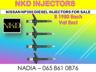 Nissan Np300 Diesel Injectors For Sale On Exchange Or To Recon With Warranty