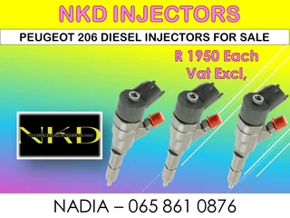 Oeugeot 206 1.4l Hdi Diesel Injectors For Sale On Exchange