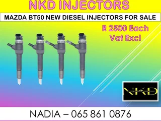 Mazda Bt50 New Diesel Injectors For Sale Or To Recon