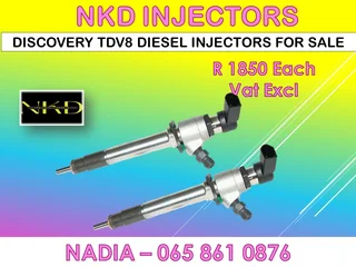 Discovery Tdv8 Diesel Injectors For Sale On Exchange With 6 Months Warranty