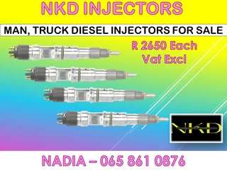 Man Truck Diesel Injectors For Sale Or To Recon