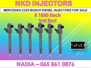 Mercedes C220 Diesel Injectors For Sale On Exchange Or To Recon