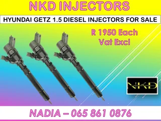 Hyundai Getz Diesel Injectors For Sale Or To Recon