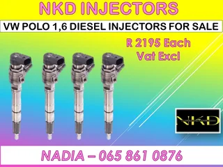 Vw/polo Diesel Injectors For Sale On Exchange With 6 Months Warranty