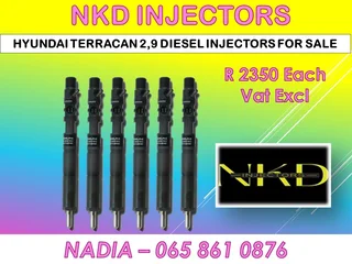 Hyundai Terrican 2.9 Diesel Injectors For Sale On Exchange Or To Recon