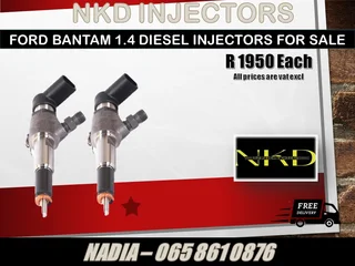 Ford Bantam1.4 Diesel Injectors For Sale On Exchange With 6 Months Warranty