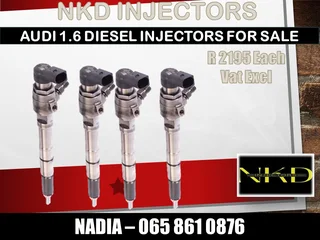 Audi 1.6 Diesel Injectors For Sale Or To Recon