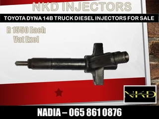 Toyota Dyna 14b Diesel Injectors For Sale On Exchange