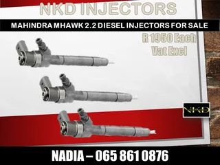 Mahindra Mhawk Diesel Injectors For Sale Or To Recon
