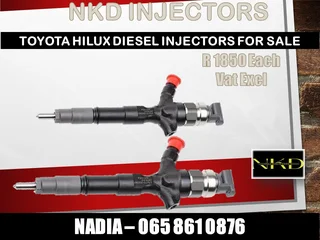 Toyota Hilux Diesel Injectors For Sale On Exchange With 6 Months Warranty