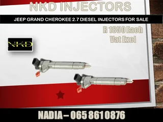Jeep Grand Cherokee 2.7 Diesel Injectors For Sale On Exchange With 6 Months Warranty