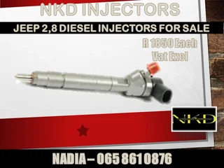 Jeep 2.8 Diesel Injectors For Sale Or To Recon