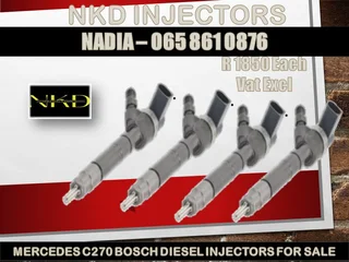 Mercedes C270 Diesel Injectors For Sale On Exchange With 6 Months Warranty