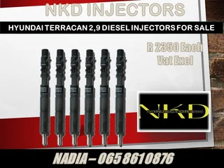 Hyundai Terrican 2.9 Diesel Injectors For Sale On Exchange Or To Recon