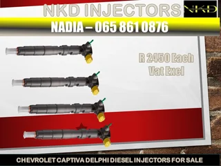 Captiva Delphi Diesel Injectors For Sale On Exchange Or To Recon