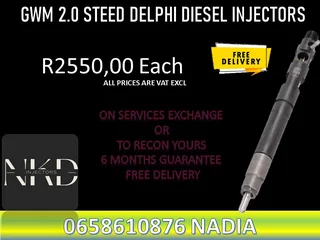 Gwm 2.0 Steed Diesel Injectors For Sale On Exchange Or To Recon With Warranty