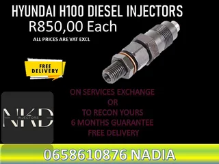 Hyundai H100 Diesel Injectors For Sale On Exchange With 6 Months Warranty