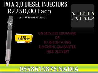 Tata 3.0 Diesel Injectors For Sale On Exchange Or To Recon