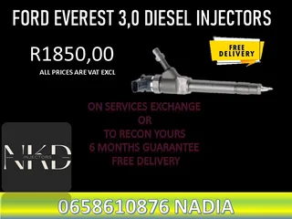 Fors Everest (3.0/bt50) Diesel Injectors For Sale On Exchange Or To Recon With Warranty