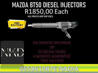 Mazda Bt50 Diesel Injectors For Sale On Exchange Or To Recon With Warranty