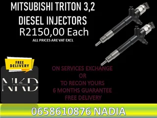 Mitsubishi Triton 3.2 Diesel Injectors For Sale On Exchange With Warranty