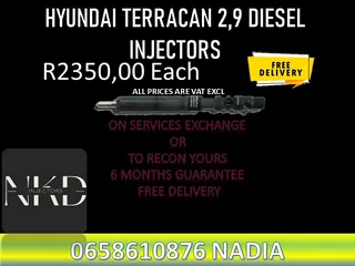 Hyundai Terrican 2.9 Diesel Injectors For Sale On Exchange