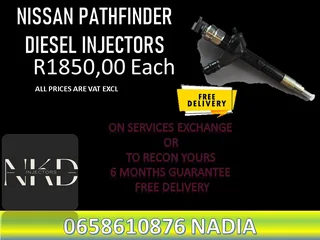 Nissan Pathfinder Diesel Injectors For Sale On Exchange With 6 Months Warranty