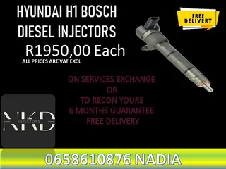 Hyundai H1 Diesel Injectors For Sale On Exchange