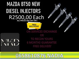 Mazda Bt50 New Diesel Injectors For Sale On Exchange Or To Recon