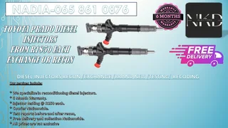 TOYOTA PRADO DIESEL INJECTORS FOR SALE ON EXCHANGE