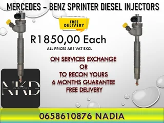 Mercedes Benz Sprinter Diesel Injectors For Sale Oon Exchange Or To Recon