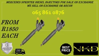 Mercedes Benz Sprinter Diesel Injectors For Sale On Exchange Or To Recon