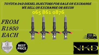 Toyota D4d Diesel Injectors For Sale On Exchange