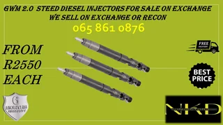 Gwm 2.0 Steed Diesel Injectors For Sale On Exchange Or To Recon With Warranty