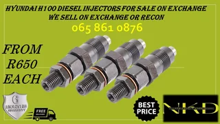 Hyundai H100 Diesel Injectors For Sale On Exchange With 6 Months Warranty
