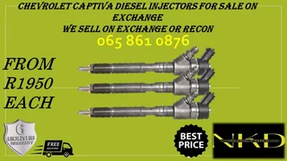 Chevrolet Captiva Diesel Injectors For Sale On Exchange