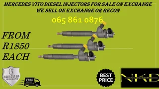 Mercedes Benz Vito Diesel Injectors For Sale Or To Recon