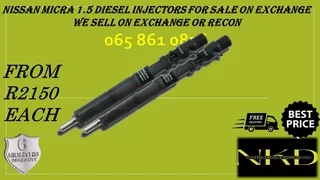 Nissan Micra 1.5 Diesel Injectors For Sale On Exchange With 6 Months Warranty