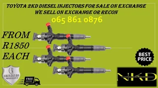 Toyota 2kd Diesel Injectors For Sale On Exchange