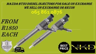 Mazda Bt50 Diesel Injectors For Sale On Exchange Or To Recon With Warranty