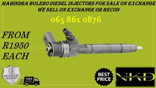 Mahindra Bolero Diesel Injectors For Sale On Exchange Or To Recon With Warranty