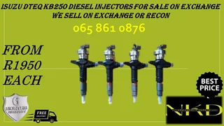 Isuzu Dteq Kb250 Diesel Injectors For Sale On Exchange With 6 Months Warranty