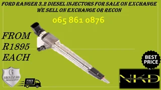 Ford Ranger 3.2 Diesel Injectors For Sale On Exchange With 6 Months Warranty