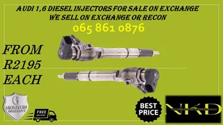 Audi 1.6 Diesel Injectors For Sale On Exchange Or To Recon