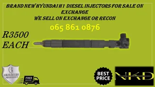 New Hyundai H1 Diesel Injectors For Sale On Exchange Or To Recon