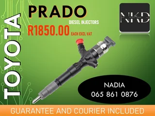Toyota Prado Diesel Injectors For Sale On Exchange