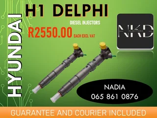 Hyundai H1 Diesel Injectors For Sale Or To Recon