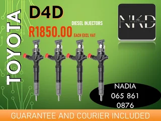 Toyota D4d Diesel Injectors For Sale On Exchange